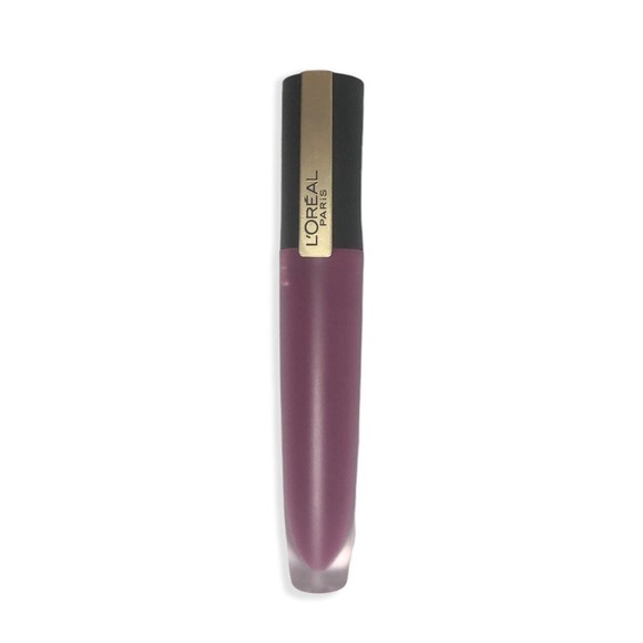 L'oreal Paris Rouge Signature Matte Liquid Lipstick Rebel Purple - Picture 1 of 3